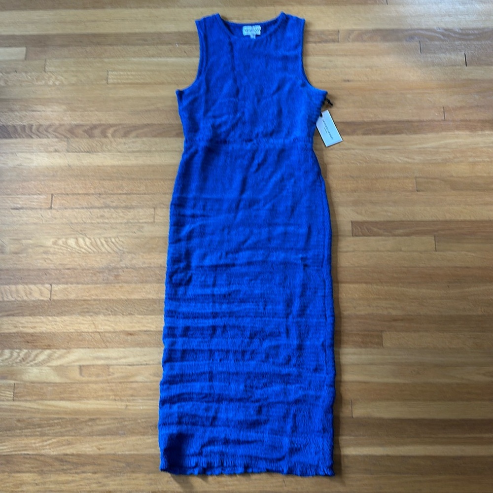 Apiece Apart Suenos Smock Neck | Azul Blue | Small